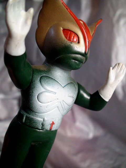 超人バロム1 当時物 無版権 パチ怪獣 ソフビ 超人バロム1 当時物 無