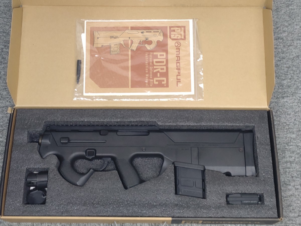 MAGPULマグプル PDR-C 電動エアガン 予備マガジン１個付き　動作確認済 PDR-C PTS MAGPUL 電動ガン | 電動ガン☆グリップエクステンション付