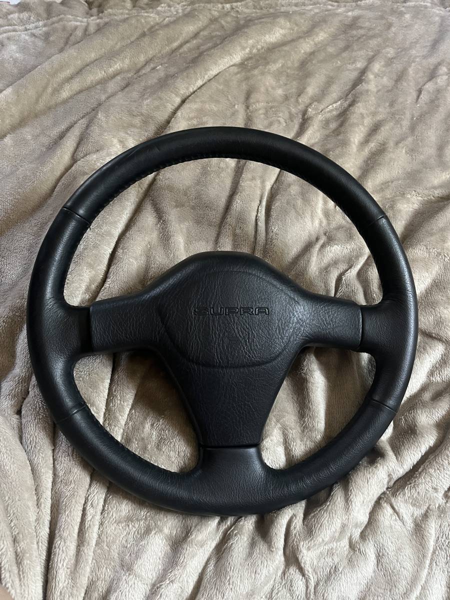 トヨタ純正70スープラ2.5GT- TBステアリング