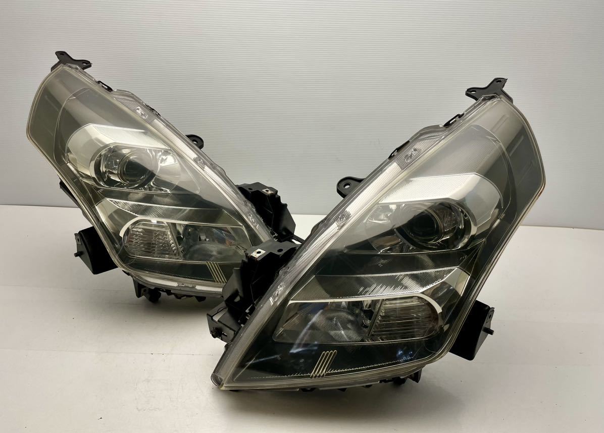 車 MPV LY3P 後期 HID車 純正 ヘッドライト 美品