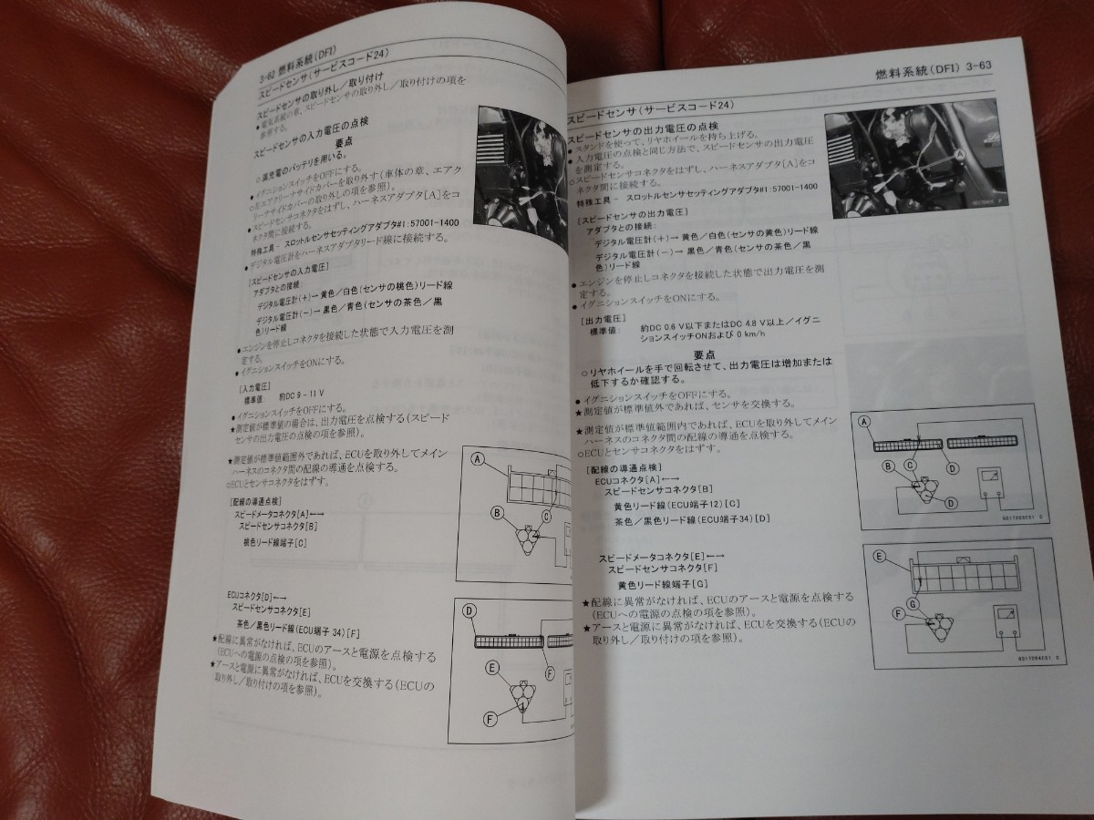 サービスマニュアル カワサキ ZRX1200DAEG