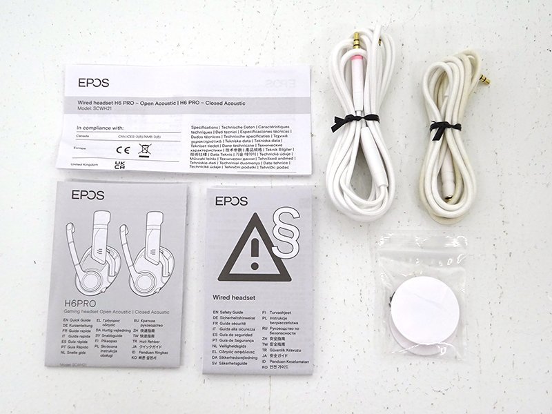 ☆中古☆【難あり】EPOS イーポス H6PRO ゲーミングヘッドセット