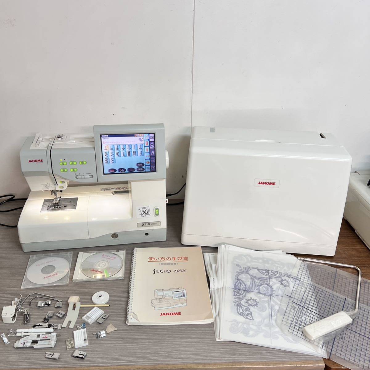 JANOME SECIO11000 ジャノメ ミシン 蛇の目ミシン、セシオ11000型