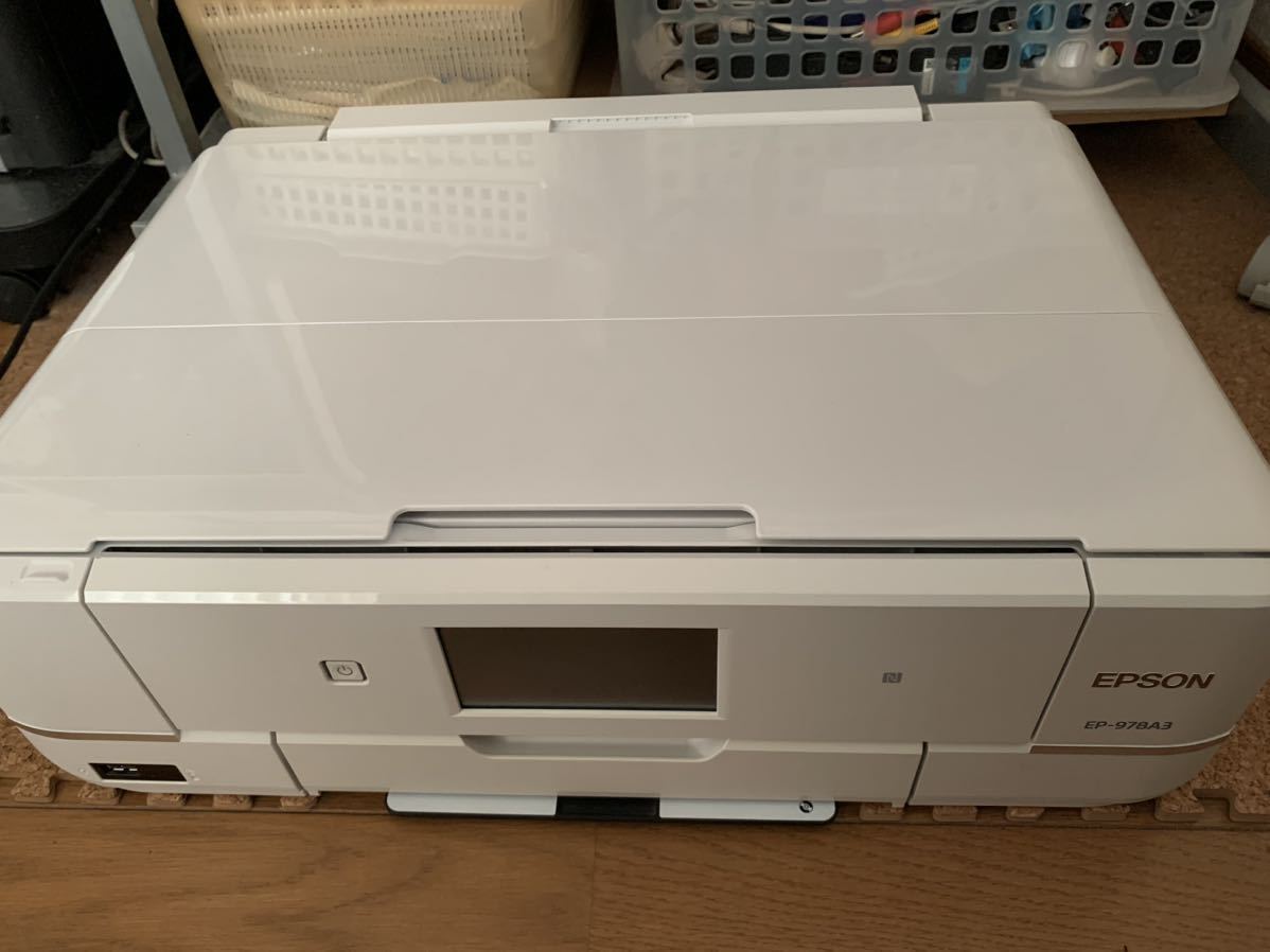 極美品 正常動作 EPSON EP-978A3 インクジェットプリンター