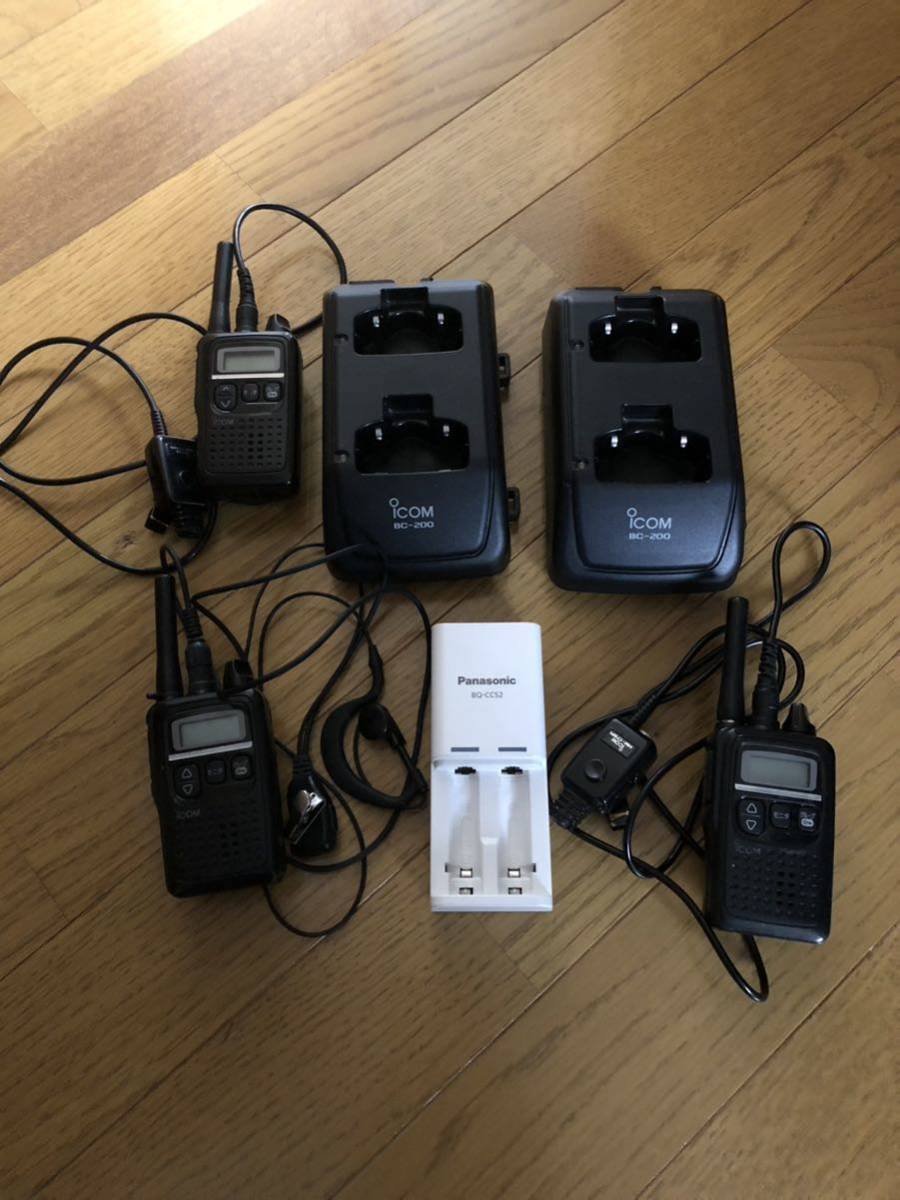 アイコム ICOM 特定小電力トランシーバー IC-4300 3台 IC-4300 ICOM