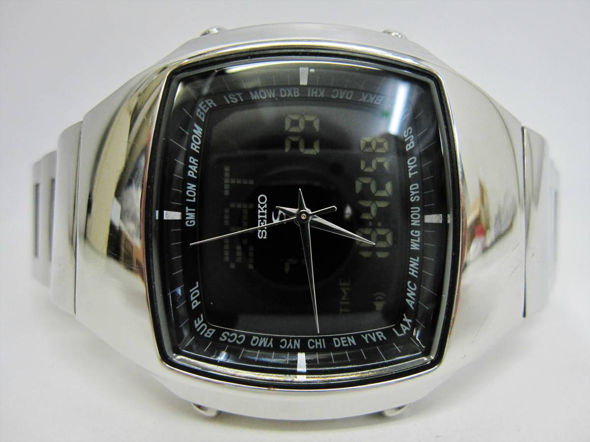 YT-TC⑥9】SEIKO/セイコー R-SUS、アールサス H022-5000 ワールド 