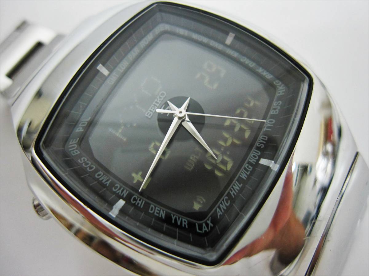 YT-TC⑥9】SEIKO/セイコー R-SUS、アールサス H022-5000 ワールド 