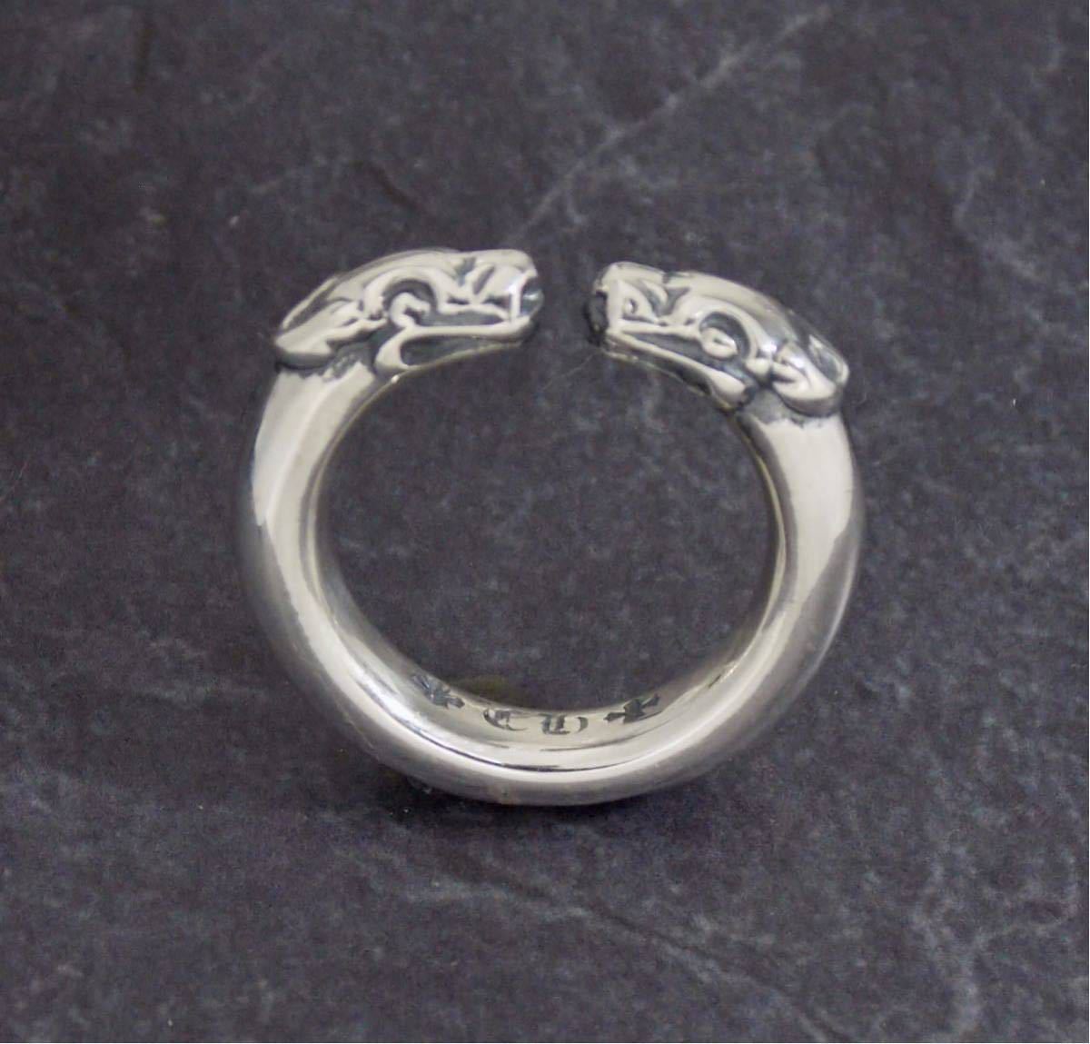 クロムハーツ/ダブルドッグリング/新品加工/11号/インボイス/１円から！CHROME HEARTS