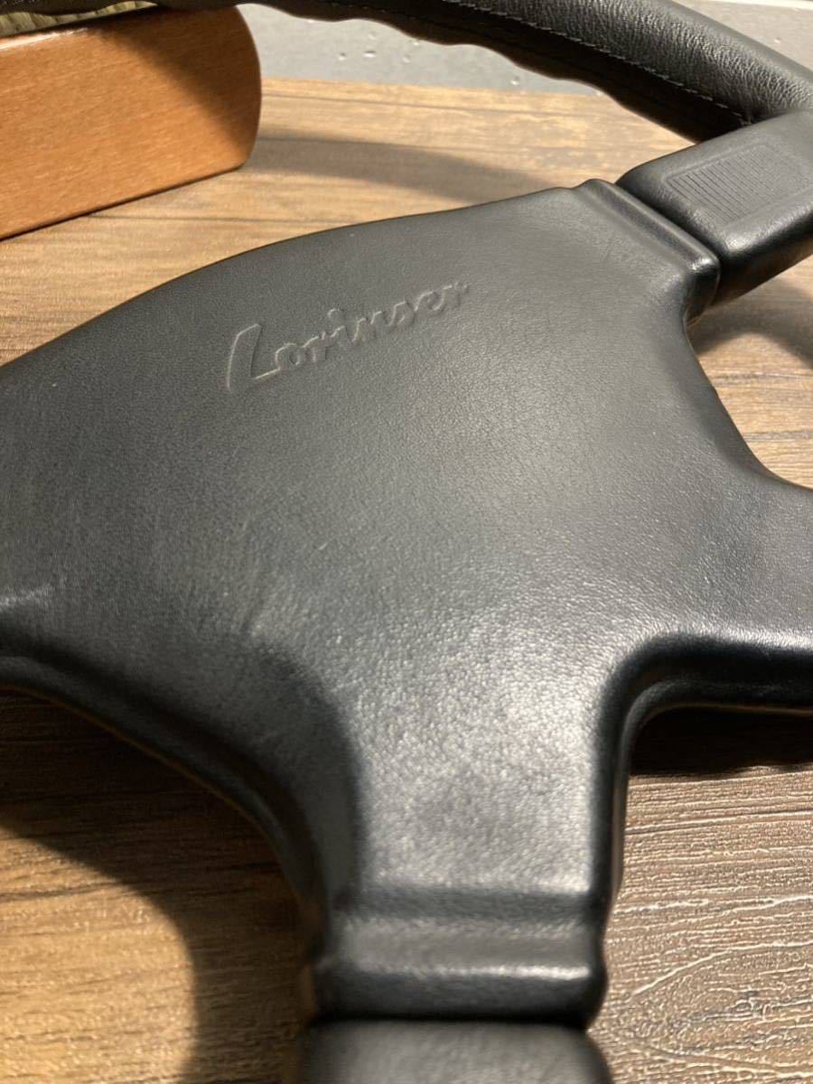 Lorinserロリンザー MOMOモモ ステアリング Mercedes Benzメルセデス ベンツ W123W124W126W129W140W201 AMGBRABUSブラバス希少 当時物 旧車