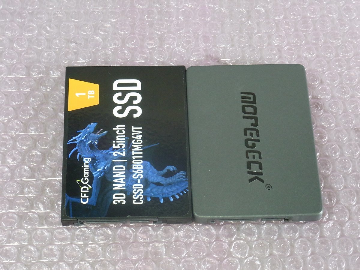 B35937 O-07046 2.5インチ SSD 1TB 2個セット 判定正常 SSD - SATA