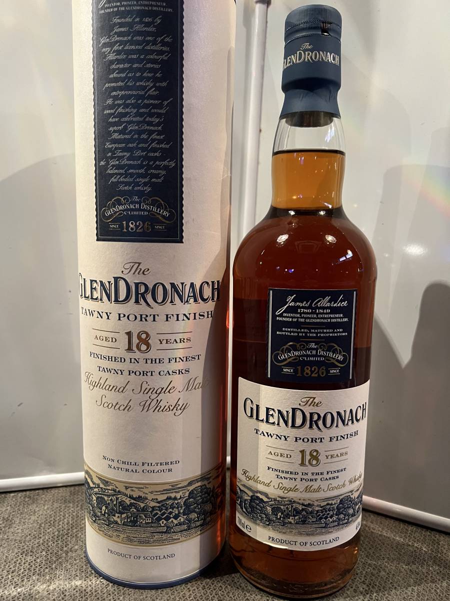 グレンドロナック 18年　トゥニーポートフィニッシュ　700ml 箱付　未開栓