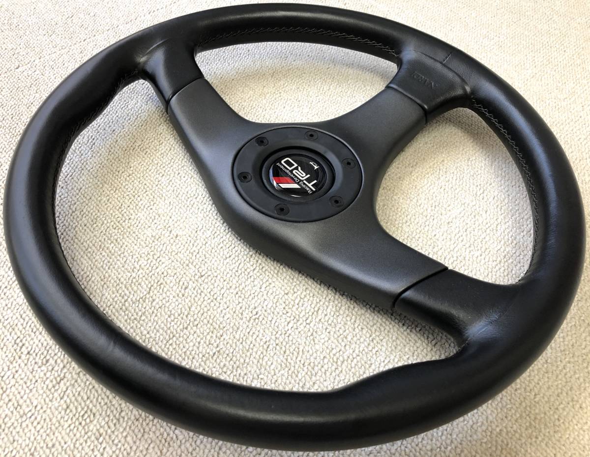 美品】NARDI ナルディ ガラ3 ステアリング 365mm TRD ホーンボタン