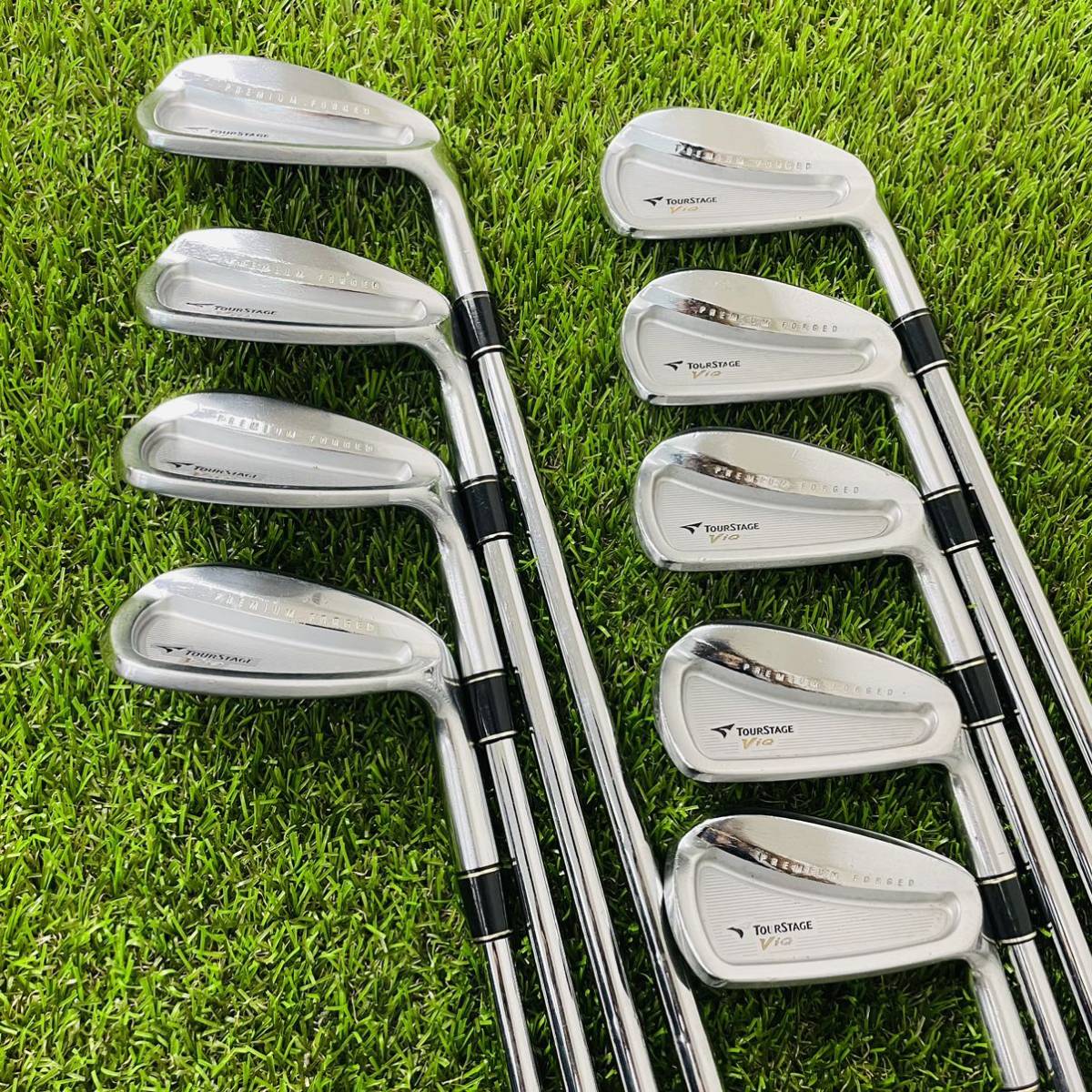TOURSTAGE ViQ FORGED アイアンセット 2004年式 N.S. PRO 950GH （S 