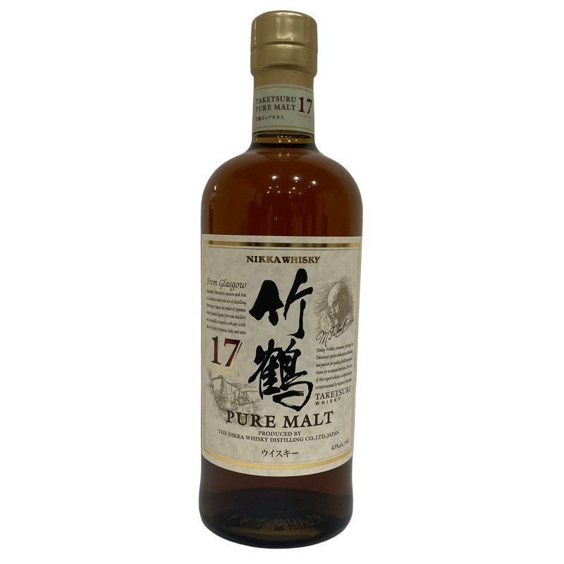 NIKKA WHISKY ニッカ 竹鶴 17年 ピュアモルト TAKETSURU PURE MALT