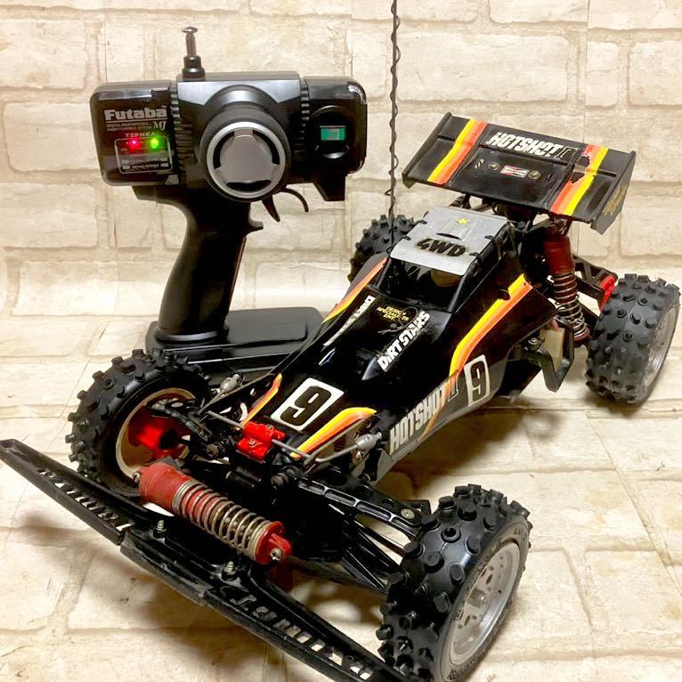 タミヤ シャフトドライブ4WD ホットショット Ⅱ(中古品)フルベアリング