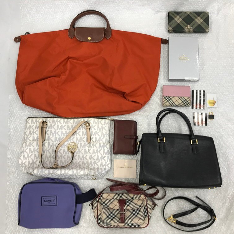 【BHAD1017】財布 バッグ おまとめ バーバリー BURBERRY マイケルコース MK ヴィヴィアンウエストウッド Vivienne Westwood 他