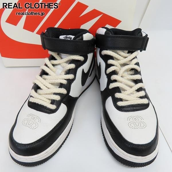 【27.5cm】Supreme Nike Air Force 1 Low 白 NIKE×STUSSY/ナイキ×ステューシー AIR FORCE 1 '07 MID SP/エア