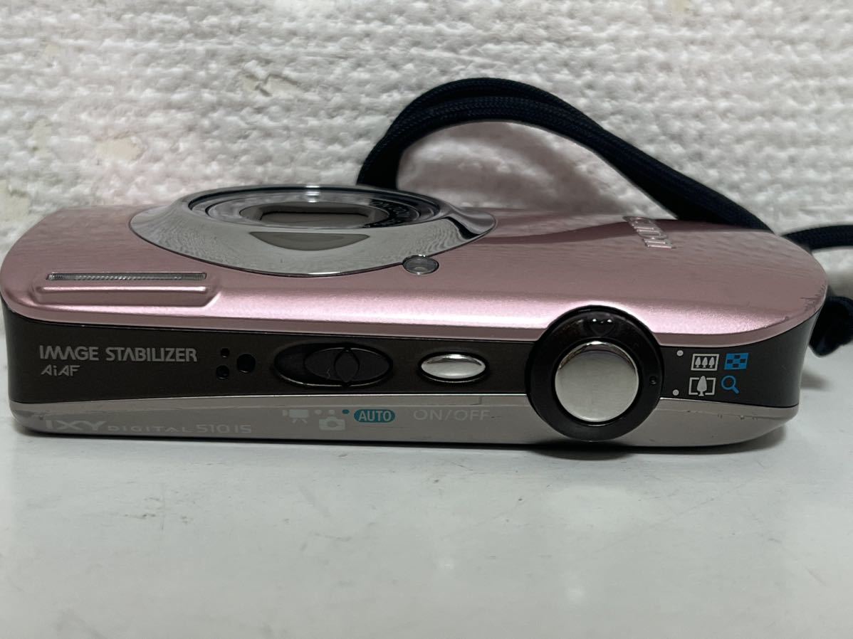 Canon キャノン IXY DIGITAL 510 IS コンパクトデジタルカメラ ピンク  