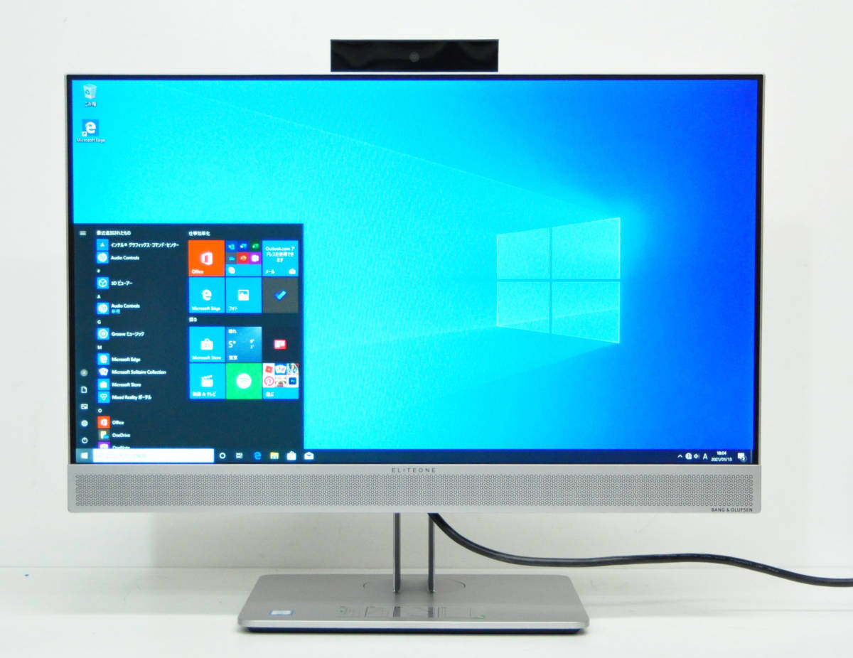 美品 HP EliteOne 24型 corei5 第９世代 新品SSD メモリ HP EliteOne 800 G3 All-in-One フルHD 一体型 第7世代 Corei5-7500/