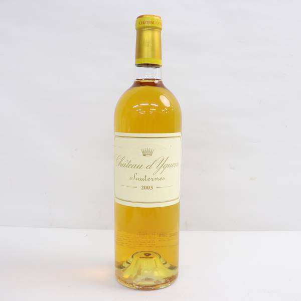 Chateau d'yquem（シャトー ディケム）ソーテルヌ 2003 14％ 750ml