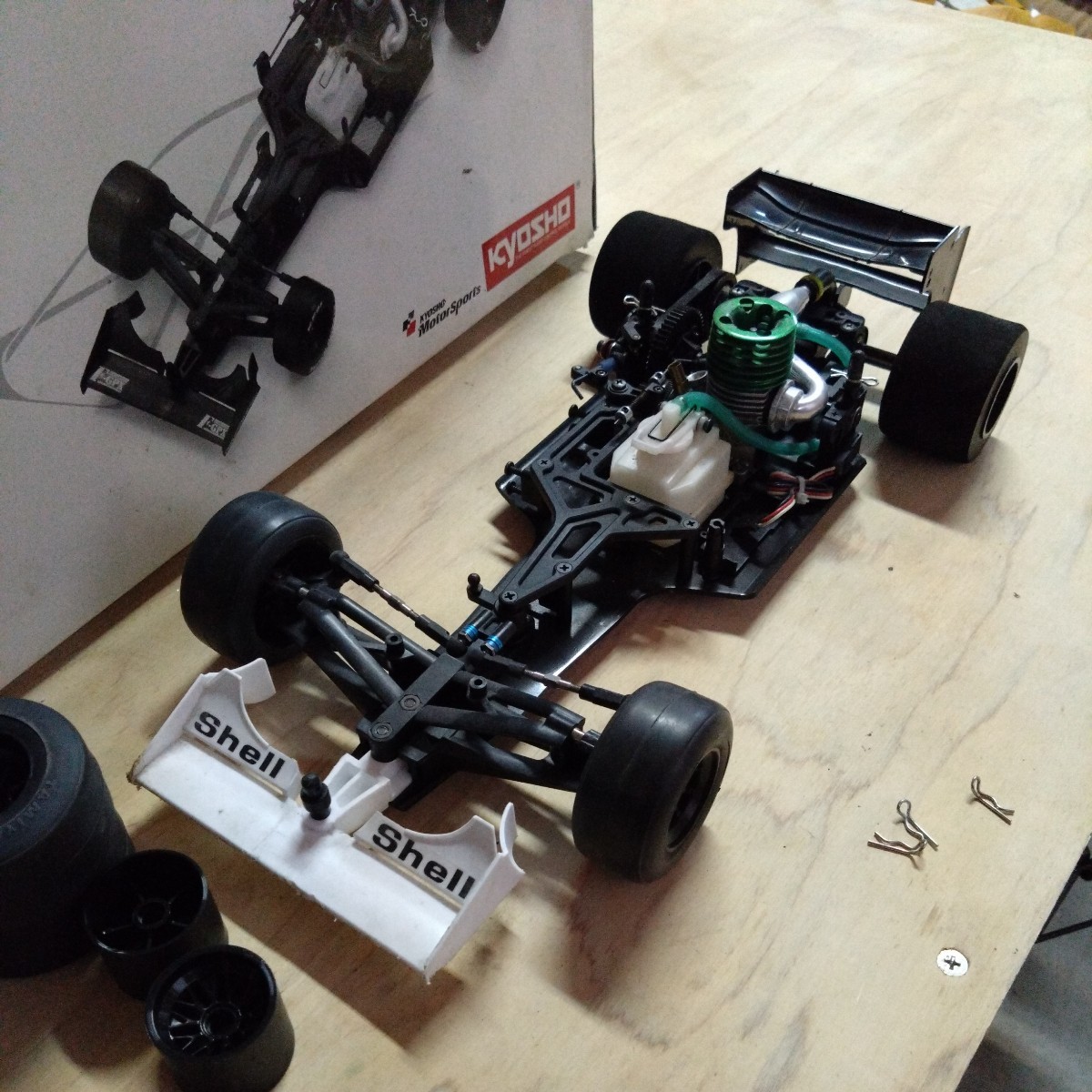 京商 KYOSHO エンジンラジコン KF01 ジャンク (完成品（エンジン