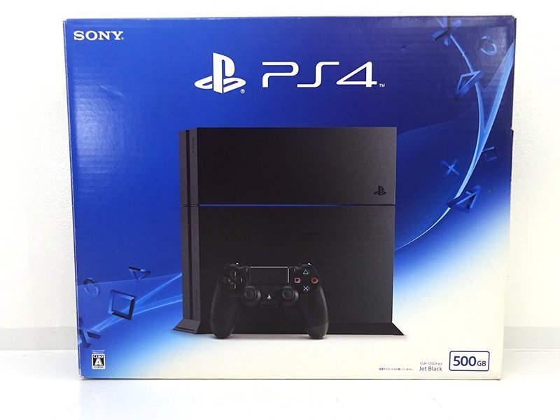 ☆中古☆PlayStation4 本体 ジェット・ブラック 500GB CUH-1200A (PS4 