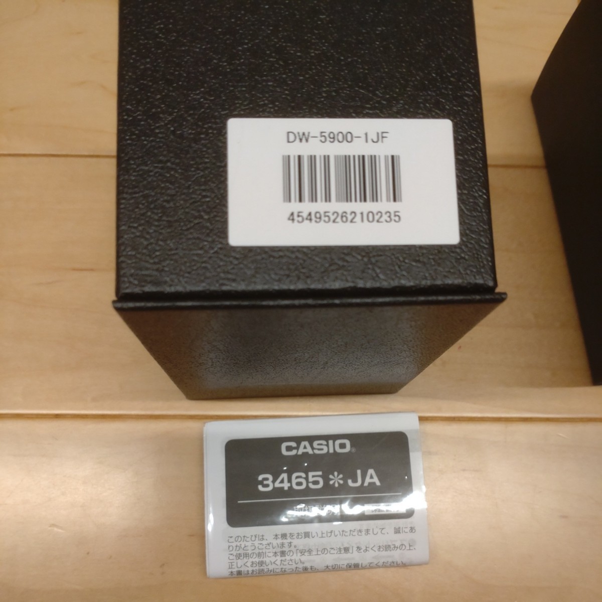 完品 G-SHOCK DW-5900-1JF CASIO ジーショック カシオG-SHOCK カシオ 復刻 BLACK ブラック　_8