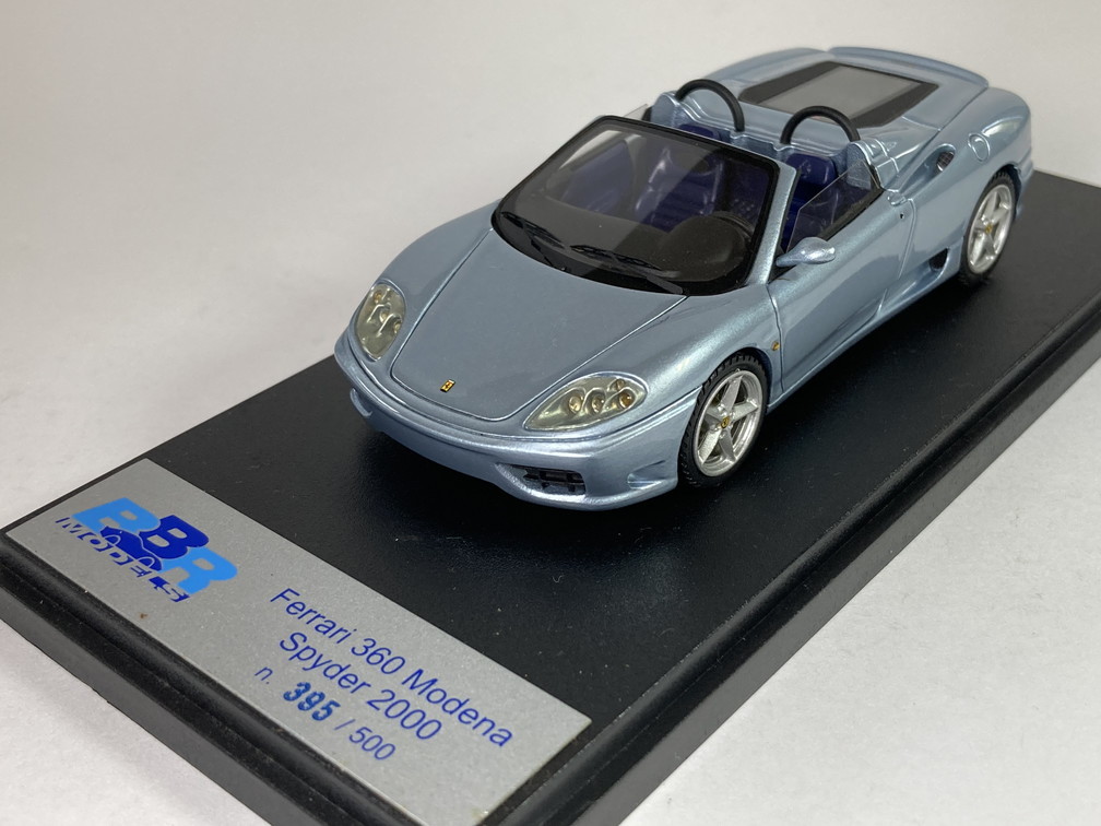 Ferrari F360 Modena Spyder 2000 - Miniature BBR 1/43 Résine