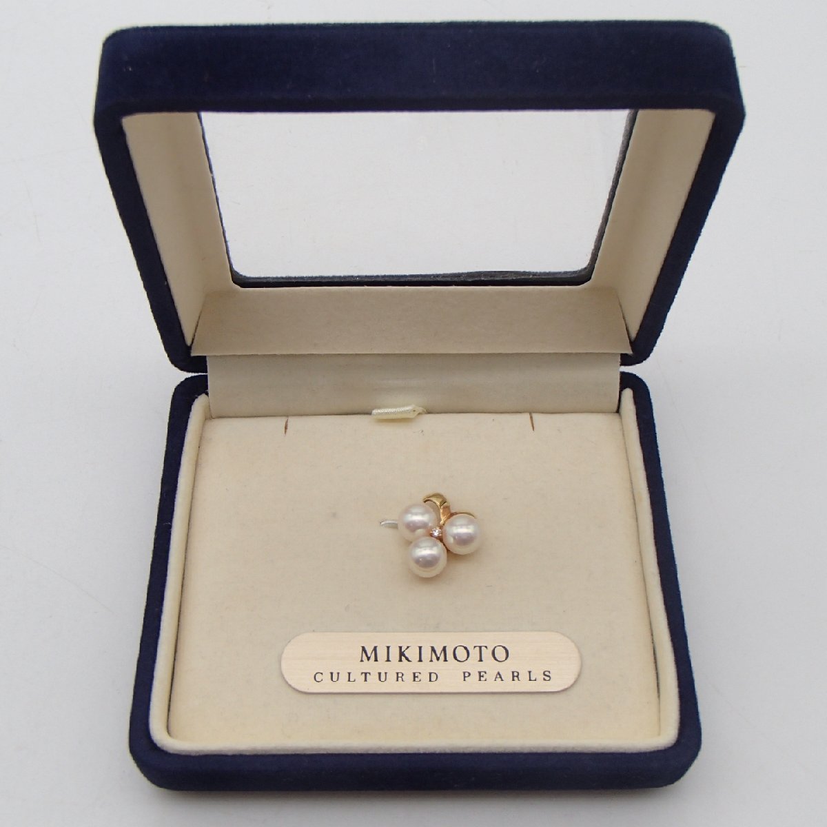 ◎MIKIMOTO ミキモト パール ペンダントトップ / K18 750 重量約1.7g 丸玉5.9㎜/ 真珠 アクセサリー◎CM