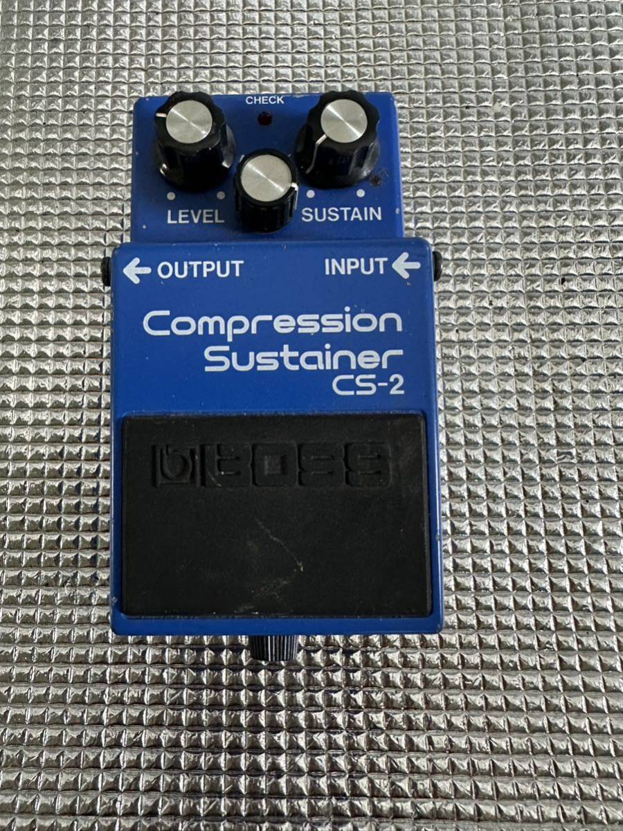 CS-2 Sustainer Boss eBay Black Used BOSS CS-2 Compression