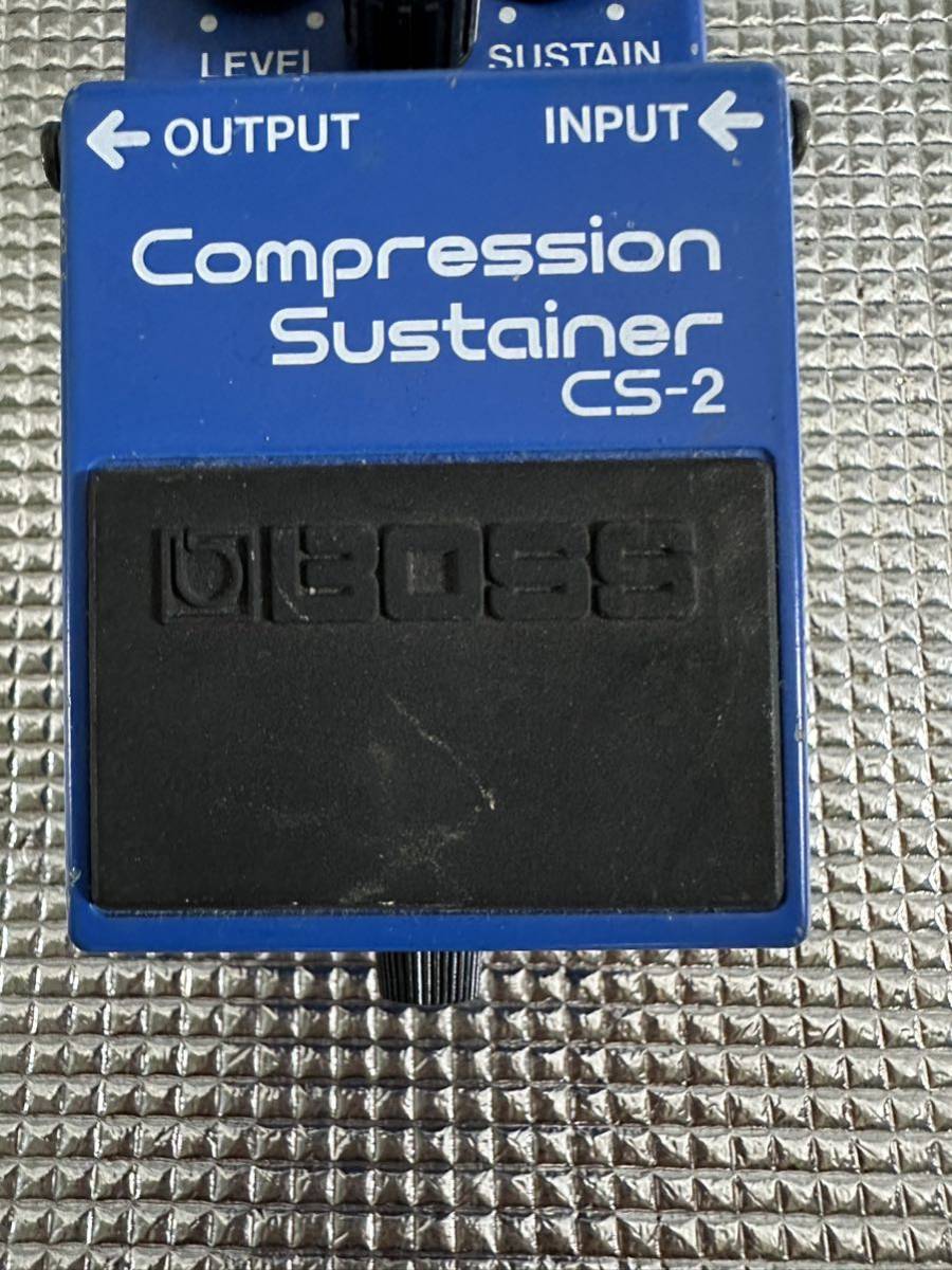 BOSS CS-2 Compression Sustainer エフェクター ボス 未確認ジャンク品