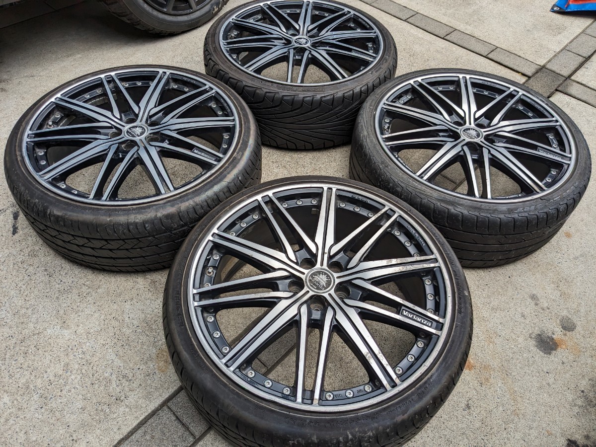 work ヴァリアンツァ 19インチ 7.5J+48 5H100 215/35R19 プリウス 86 