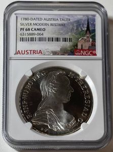 マリアテレジア 銀貨のYahoo!オークション(旧ヤフオク!)の相場・価格を