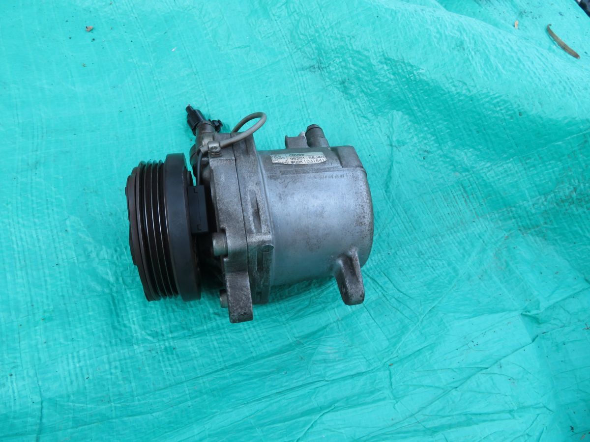 りs7 95201-58J40 ワゴンR MH23S MJ23S エアコンコンプレッサー