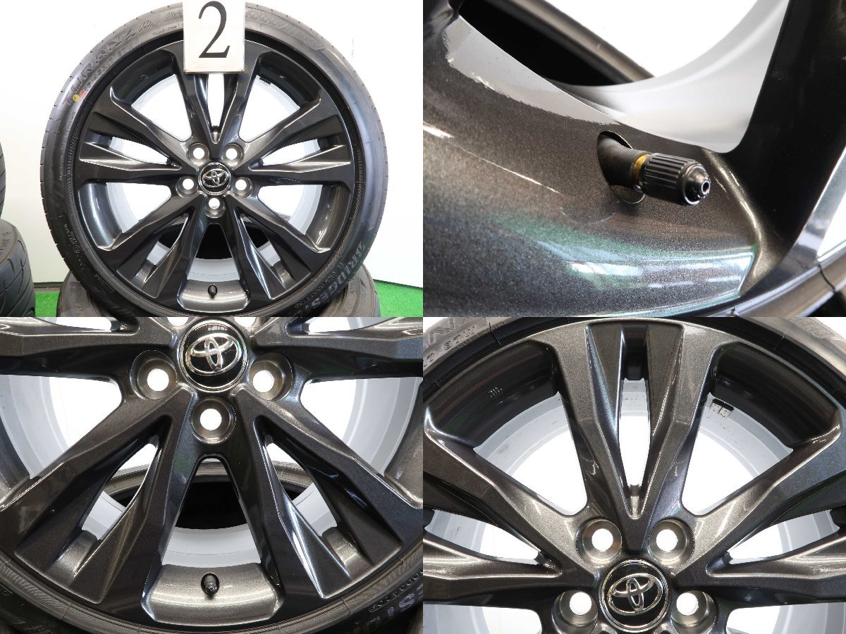 4本 トヨタ カローラツーリング W×B 純正 17インチ 7.5J +50 100 