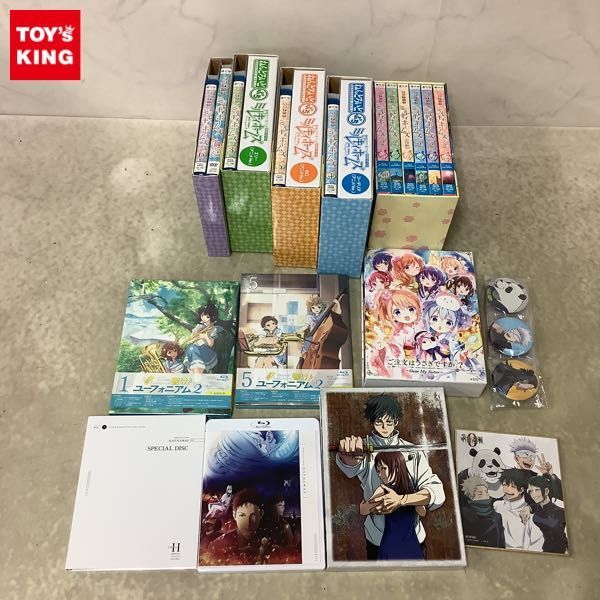 1円〜 訳あり Blu-ray 探偵オペラ ミルキィホームズ 第2部 1-6巻、ご注文はうさぎですか？？ Dear My Syster他