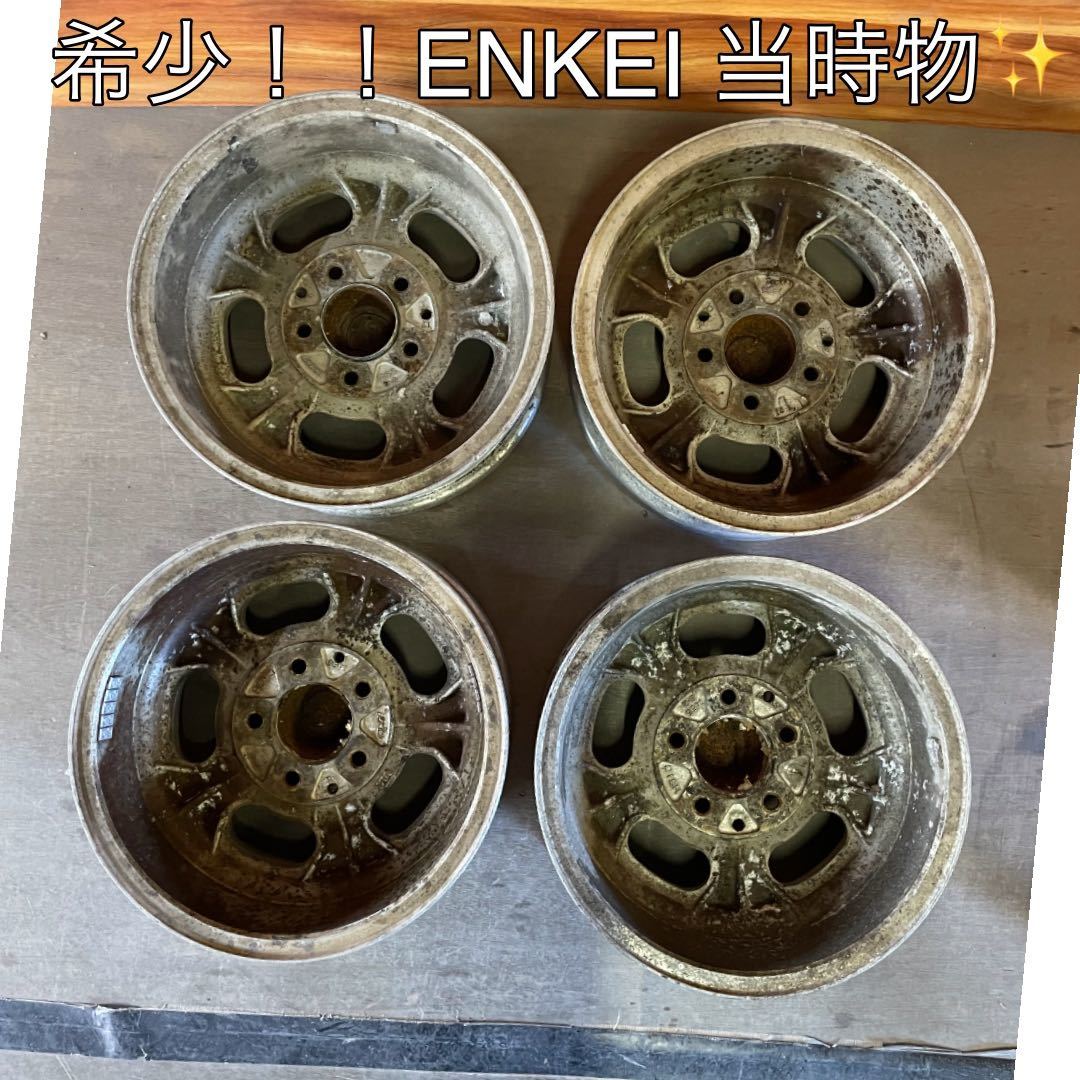 エンケイ ディッシュ ENKEI MAG 14インチPCD114.3 5.5jオフセット ＋14 