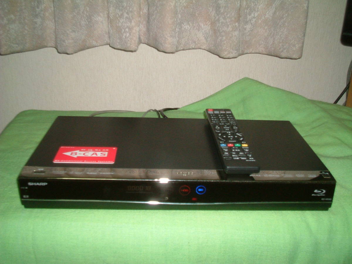 1ヶ月保証 シャープ BD-W1600 HDD/DVD/ブルーレイ/ レコーダー 2番組