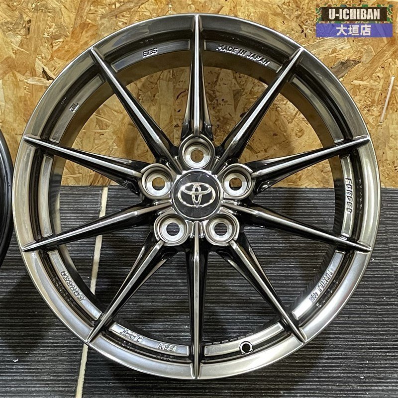 トヨタ GR ヤリス RZ ハイパフォーマンス 純正 BBS製 鍛造アルミ 