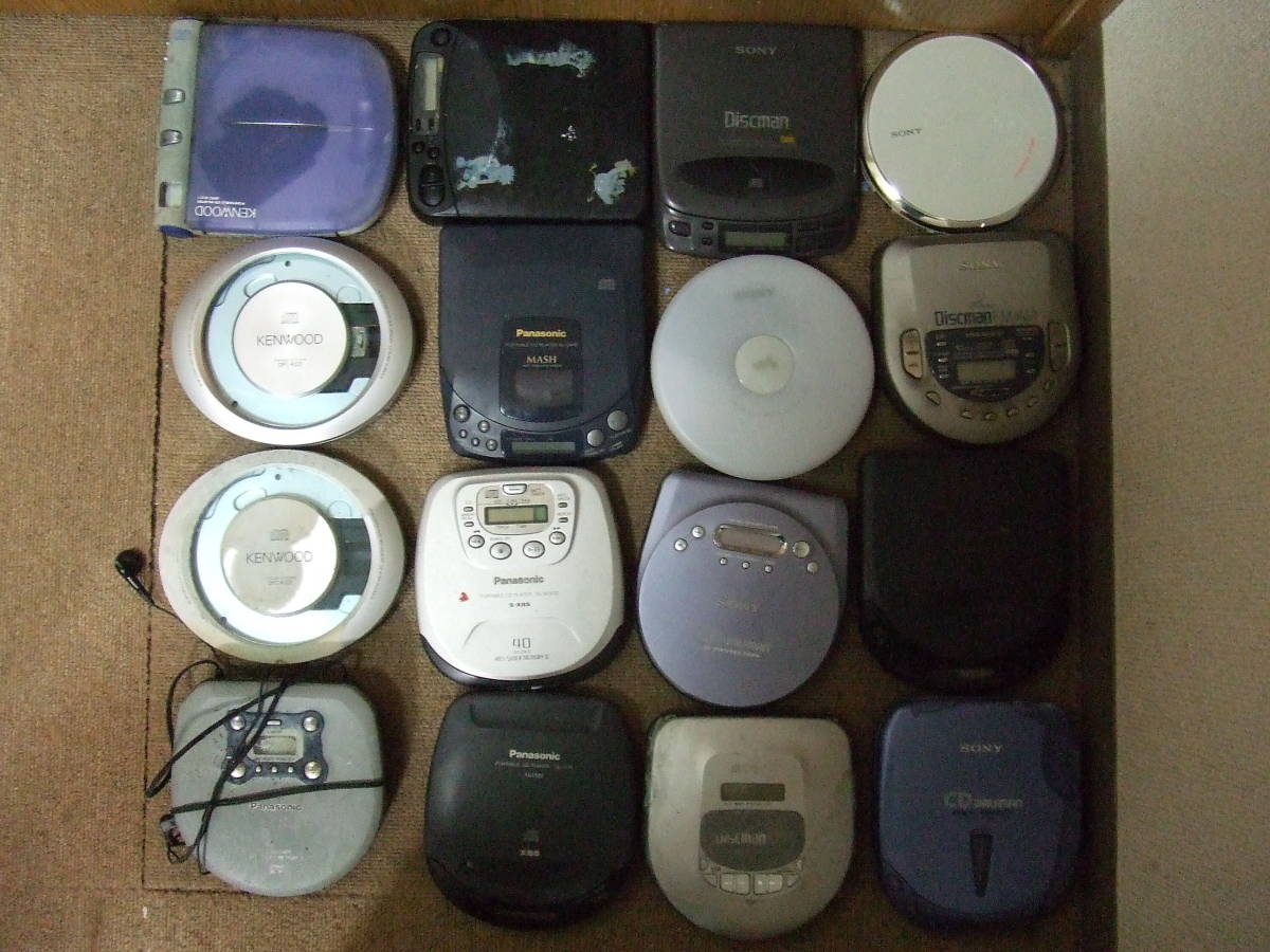 d993 CDウォークマン SONY/パナソニック/ケンウッド/ 本体 16台  