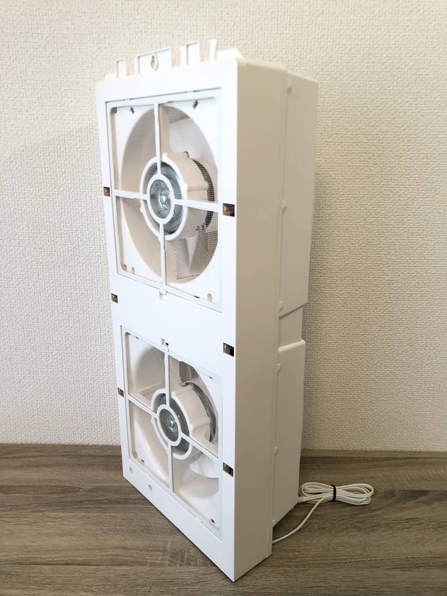 【中古】高須産業ツインファンFMT-200S 未使用 高須産業 FMT-200S 窓用換気扇 ウィンドゥツインファン 同時給