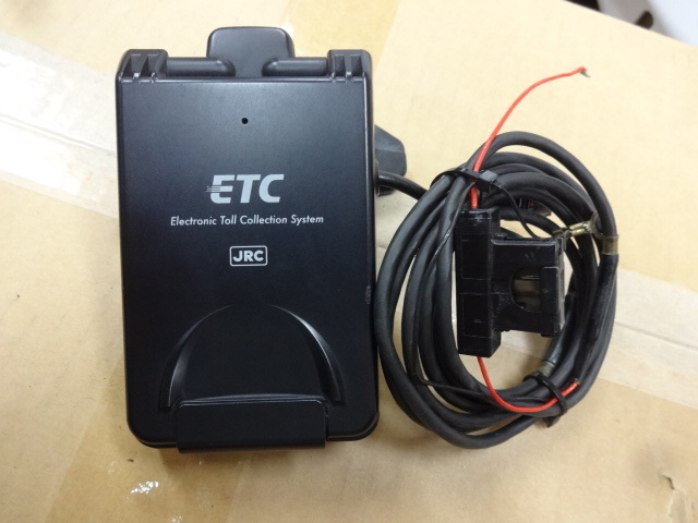 バイク用 日本無線ＥＴＣ JRM-12 一体型 動作OK 即納