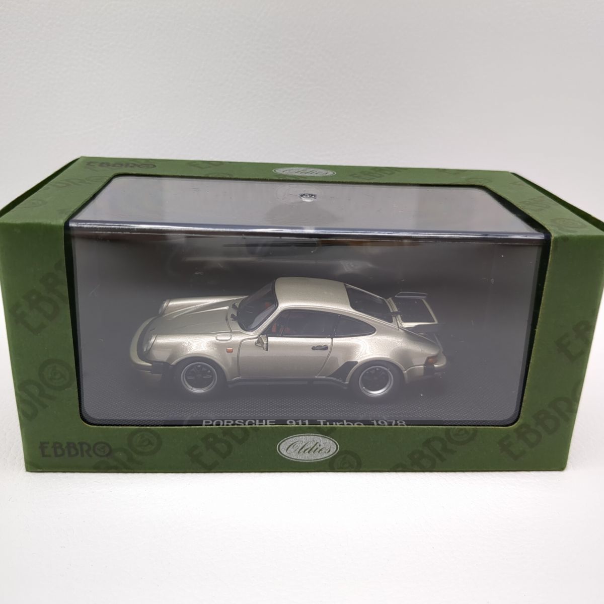 EBBRO 44143 PORSCHE 911 Turbo 1978 ゴールド 1/43 ミニカー ポルシェ ターボ エブロ ◆3109/宮竹店