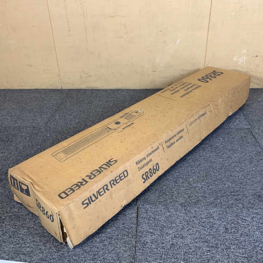 SILVER REED SR860 編み機 シルバーリード リブニッター ＊ジャンク品 