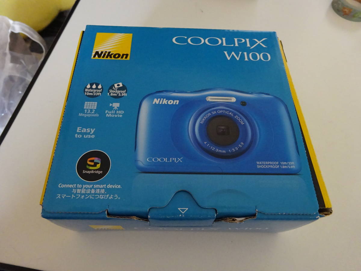 W100 COOLPIX Nikon 防水 w100 - デジタルカメラ カメラ⭐︎ デジカメ 