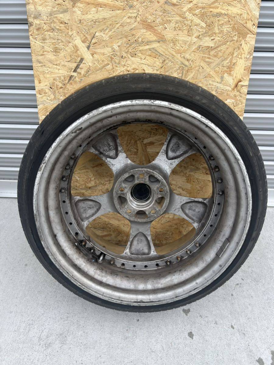 希少サイズ VS-KF 18インチ 9.5J −6 2本 マイナスオフセット 深リム 