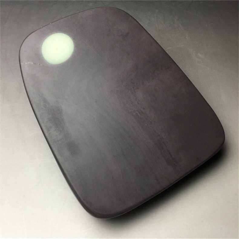 天然石眼 硯 翡翠 端渓硯 / 水巌 端渓老坑羅漢硯 紅絲硯 書道具 天然石