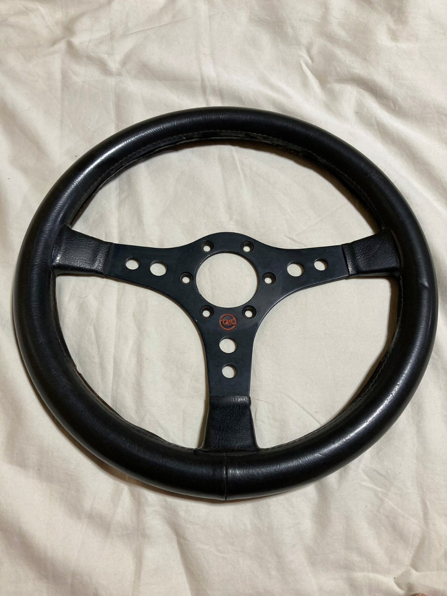 当時物 ☆RAID ステアリング 36cm MADE IN ITALY 現状品 旧車 （送料  