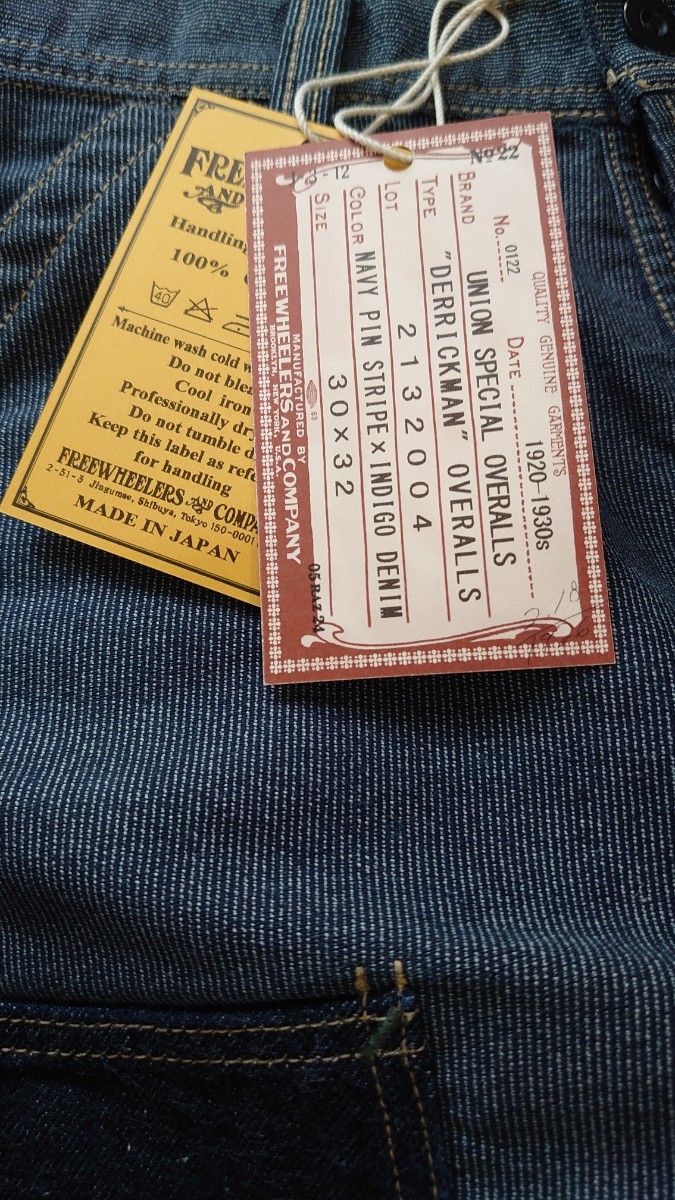 極美品！】フリーホイーラーズ◎FREEWHEELERSデリックマンワークパンツ 