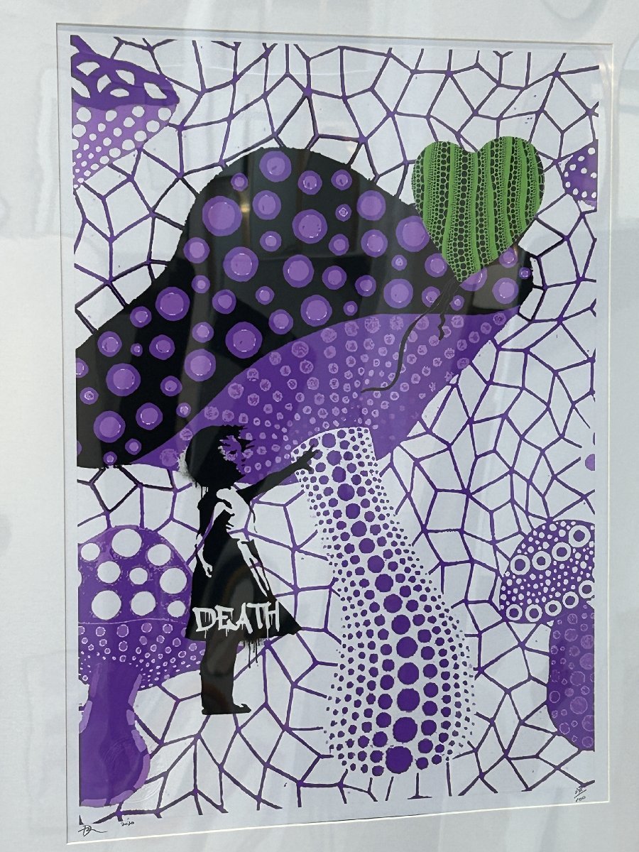 death nyc 世界限定100枚 バンクシー 草間彌生 【公式通販】